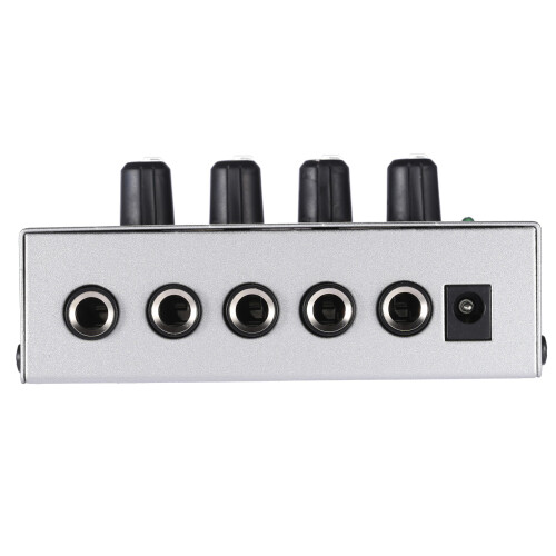 MX400 Ultra-compact 4-Channel Mono Audio Mixer with Adapter 2