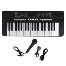 37 Key Portable Electronic Keyboard Rechargeable Piano with Headphone