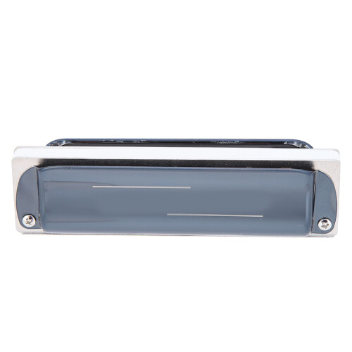 (White) Blues Harp Harmonica 10-Hole Bb Key White 1
