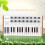Worlde Mini 25-Key USB MIDI Drum Pad Keyboard Controller 5