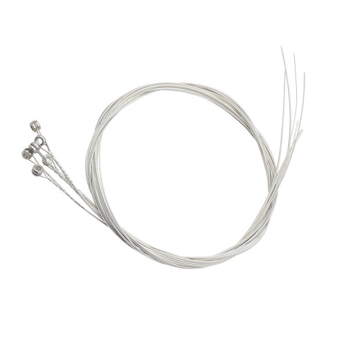 Stainless Steel Silver-Plated Copper .010-.047 6pcs Guitar Strings 2