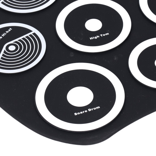 Roll Up Electric Drum Set Portable 9 Pads Electronic Kit for Practice 2