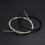 Black Nylon Core Silver-Plated Copper Guitar Strings .028-.043 6pcs 2
