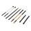 Drum Sticks Mallets Brushes Set Slick Finish Comfortable Grip 2