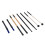 Drum Sticks Mallets Brushes Set Slick Finish Comfortable Grip 4