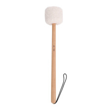 Drum Mallet Wool Fleece Beech Wood Handle Large Sound Stick