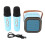 Mini Karaoke Machine Portable Bluetooth 2 Mic Kids Gift 1