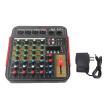 4 Channel Digital DJ Mixer AC100-240V