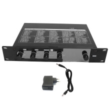 (EU Plug) Karaoke Mixer 99 DSPs Wireless Digital Stereo 100-240V EU