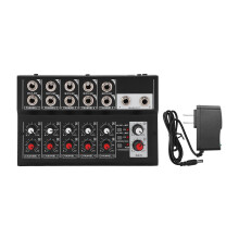 10 Channel Mixing Console with 2 Volume Knobs