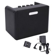(US Plug) Portable Guitar Speaker Distortion 2ch Tape Delay 100-240V UK Plug