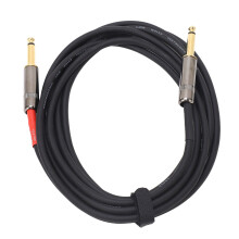 Guitar Audio Cable 1/4in Right Angle Shielding Noise Reduction