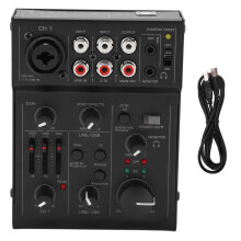 Compact Metal Digital Mixer Live Recording Controller with USB