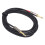 Guitar Audio Cable 1/4in Right Angle Shielding Noise Reduction 3