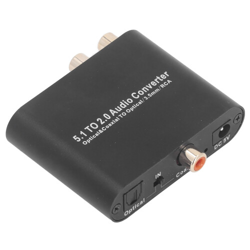 Digital Voice Converter 5.1 Channel Stereo Decoder 3.5mm 1