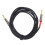 Guitar Audio Cable 1/4in Right Angle Shielding Noise Reduction 2