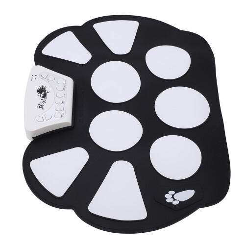 Roll Up Drum Kit 9 Pads Portable Electronic Drums for Kids 2