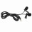 Black Double Head Lavalier Lapel Microphone No Driver Required 4