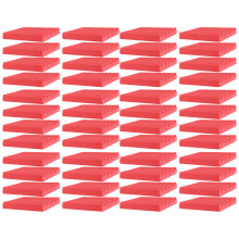 (Red) Acoustic Foam Wall Tiles 30x30x5cm Red Soundproof Fireproof