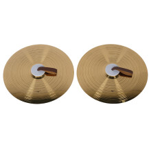 1 Pair 16" High Hardness Alloy Cymbal for Band