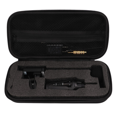 (US Plug) Wireless Saxophone Mic UHF Receiver System for Brass 100-240V US Plug 1