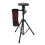 6 Inch Drum Practice Pad Stand Kit with Adjustable Stand Storage Bag 5