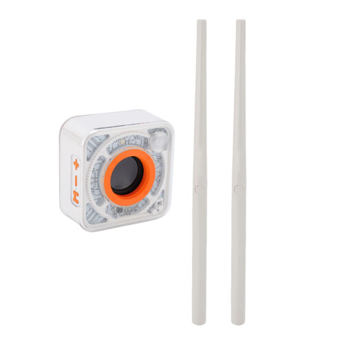 Portable Electronic Drum Set Quiet Air Drumsticks 3.5mm Speaker 1