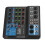 (EU Plug) 5-Way DJ Mixer USB Bluetooth Digital Sound Card EU Plug 4