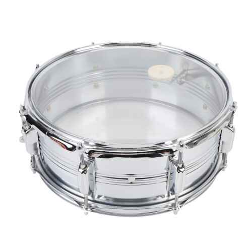 Snare Drum 14.6x6in Transparent Shoulder Strap Beginner 1