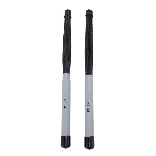 1 Pair Retractable Nylon Cajon Drum Brushes Comfortable Handle