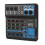 (EU Plug) 5-Way DJ Mixer USB Bluetooth Digital Sound Card EU Plug 3