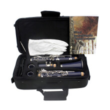 Clarinet ABS 17 Key bB Soprano Cleaning Cloth 10 Reeds Reed Case