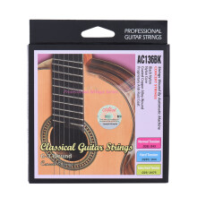 Alice AC136BK-H Black Nylon Classical Guitar Strings 6pcs (.0285-.044)