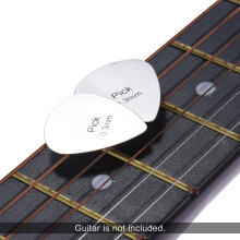 Alice AP-12S 12pcs 0.3mm Stainless Steel Guitar Picks