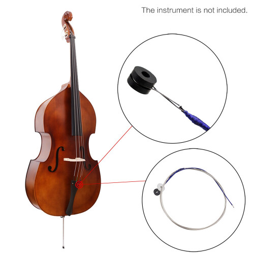 Full Set Double Bass Strings Steel Core Nickel Chromium Wound 2