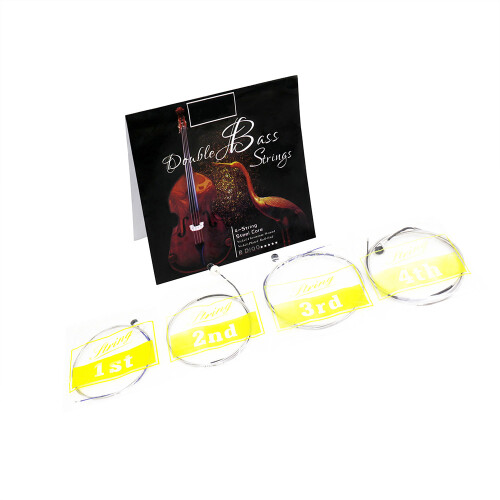 Full Set Double Bass Strings Steel Core Nickel Chromium Wound 1