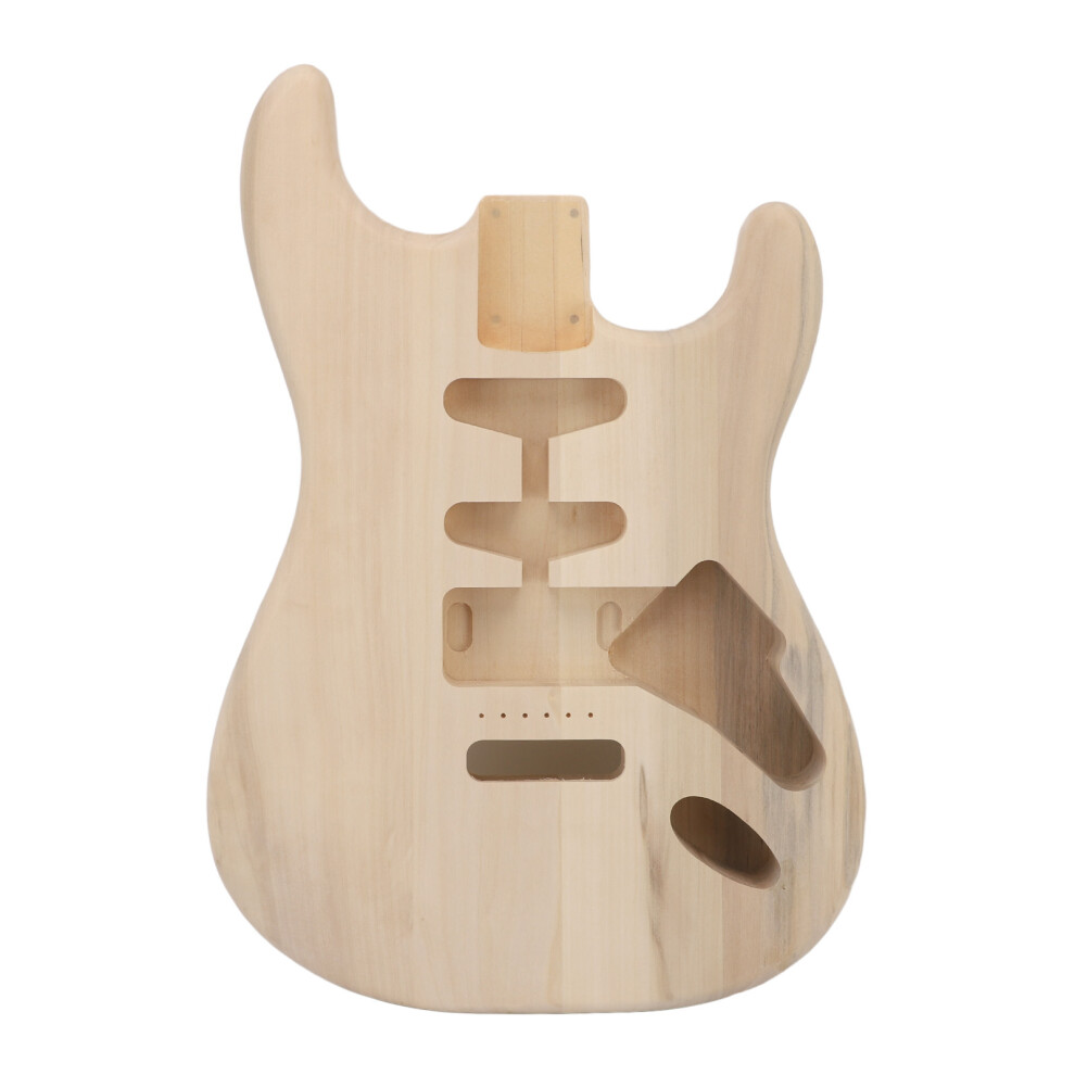 Poplar Wood Unfinished Guitar Body Replacement HSH Route ST Style-image-OPC-PMFRTXG-NEW