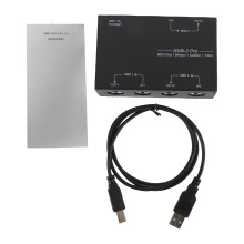 DOREMiDi MIDI Splitter 3 In 3 Out USB to MIDI Keyboard/Synthesizer