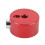 (Red) Drum Cymbal Quick Release Cap Aluminum Alloy Silver 5