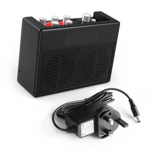 POCKAMP 5W Portable Guitar Amp Multi-effects 80 Rhythms Tuner