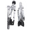 Foldable Snare Drum Stand 55-60cm Adjustable Height Portable 1