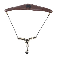 Adjustable Leather Saxophone Neck Strap Metal Adjuster