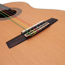 IRIN C105 Rainbow Acoustic Guitar Strings Nylon Core 6pcs (.028-.043)