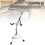Foldable Snare Drum Stand 55-60cm Adjustable Height Portable 4