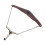 Adjustable Leather Saxophone Neck Strap Metal Adjuster 3