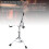 Foldable Snare Drum Stand 55-60cm Adjustable Height Portable 2