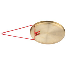 15cm Hand Gong Cymbals Brass Copper Opera Percussion with Hammer