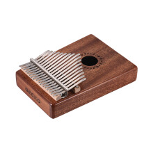 GECKO K17M 17-key Piano Mbira Wood Carry Bag Tuning Hammer