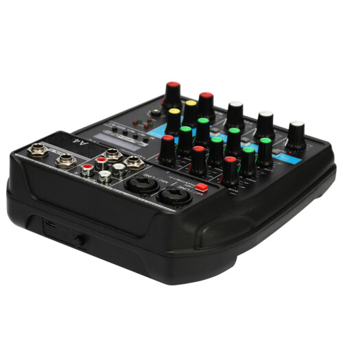 TU04 BT Audio Mixer 4 Channels 5V 2A Phantom Power USB 1