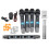 4D 4 Channel UHF Wireless Mic System 4 Mics 1 Receiver 6.35mm LCD 1